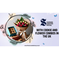 Surprise Someone Special with Cookie and Flower Combos in the UK